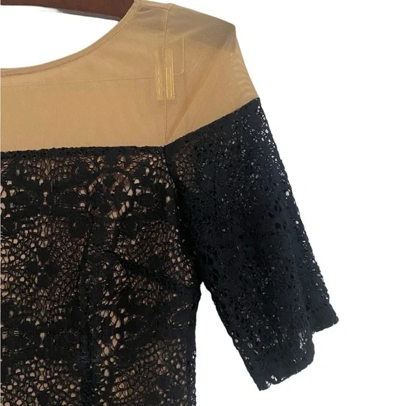Bailey 44 Mesh Lace Blouse I Size: S - Picture 6 of 11